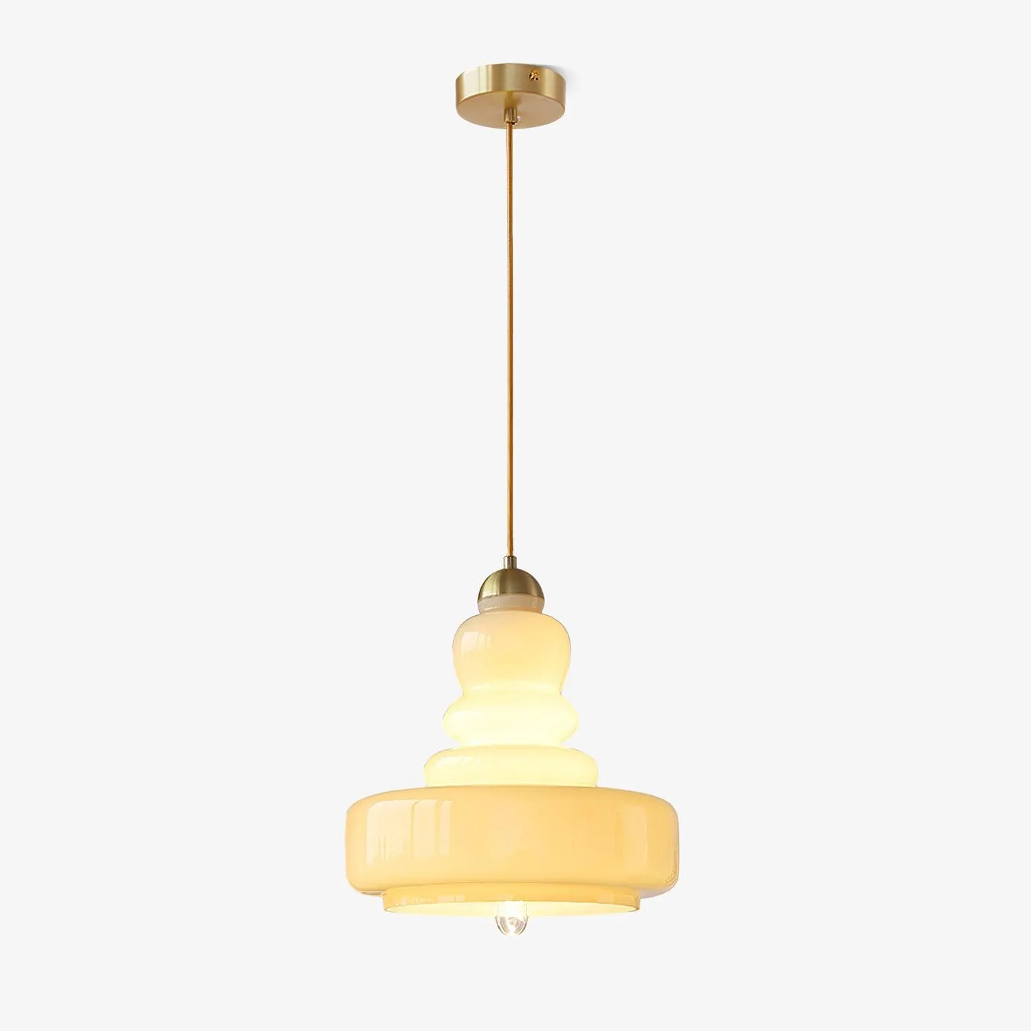 Schoolhouse Glass Pendant Light