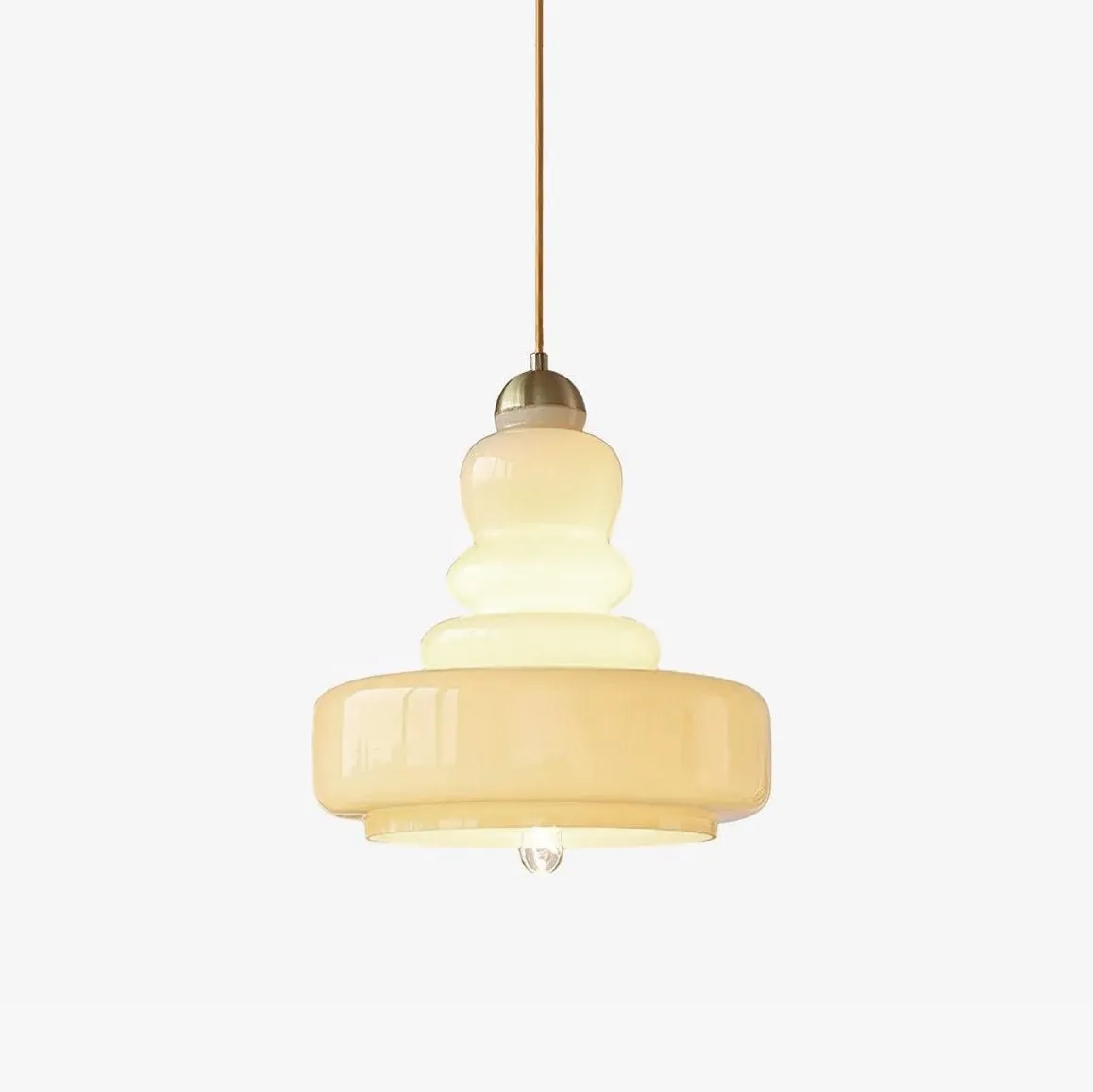 Schoolhouse Glass Pendant Light