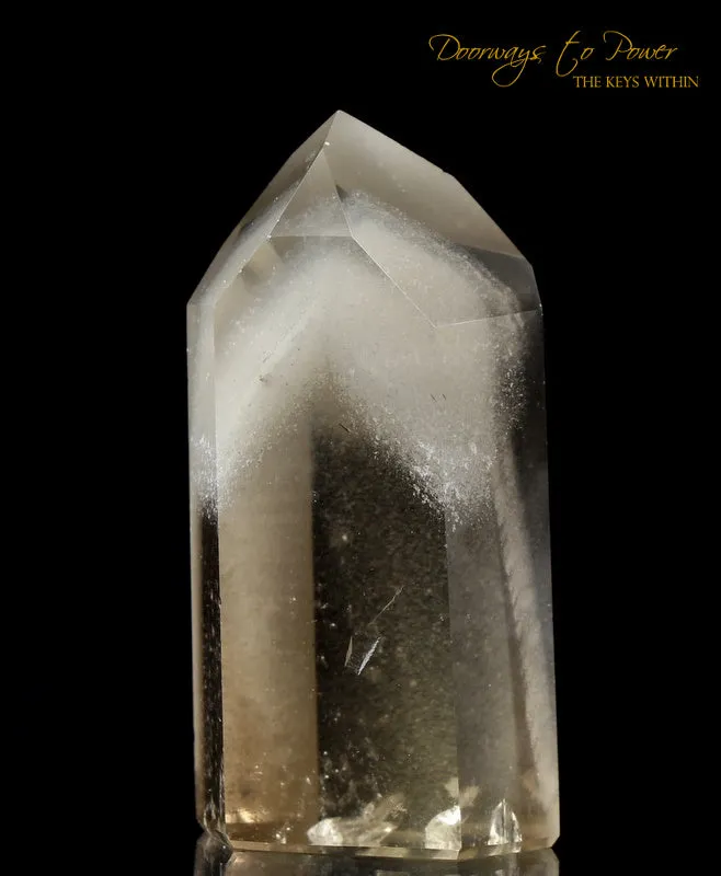 Smoky Citrine White Phantom Shaman Dow Quartz Crystal 'RE BIRTH'