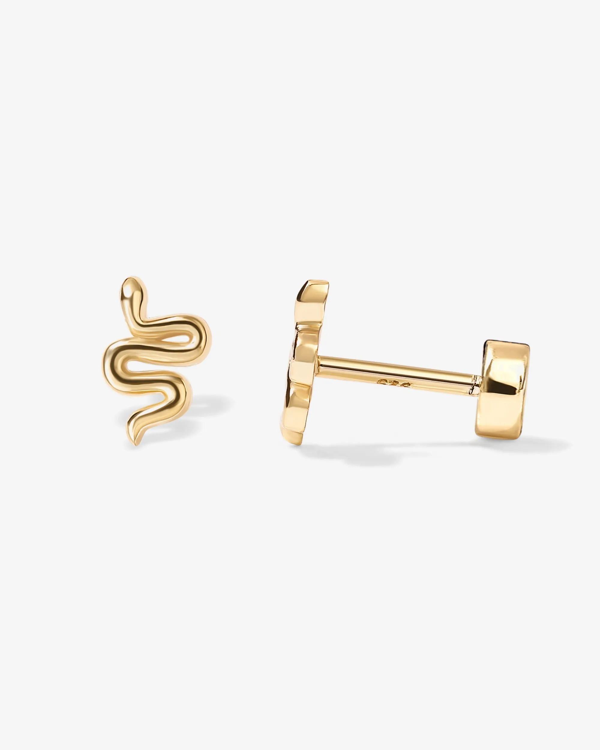 Snake Screw Back Studs