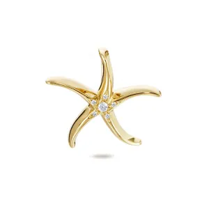 Starfish Pendant 14Kt