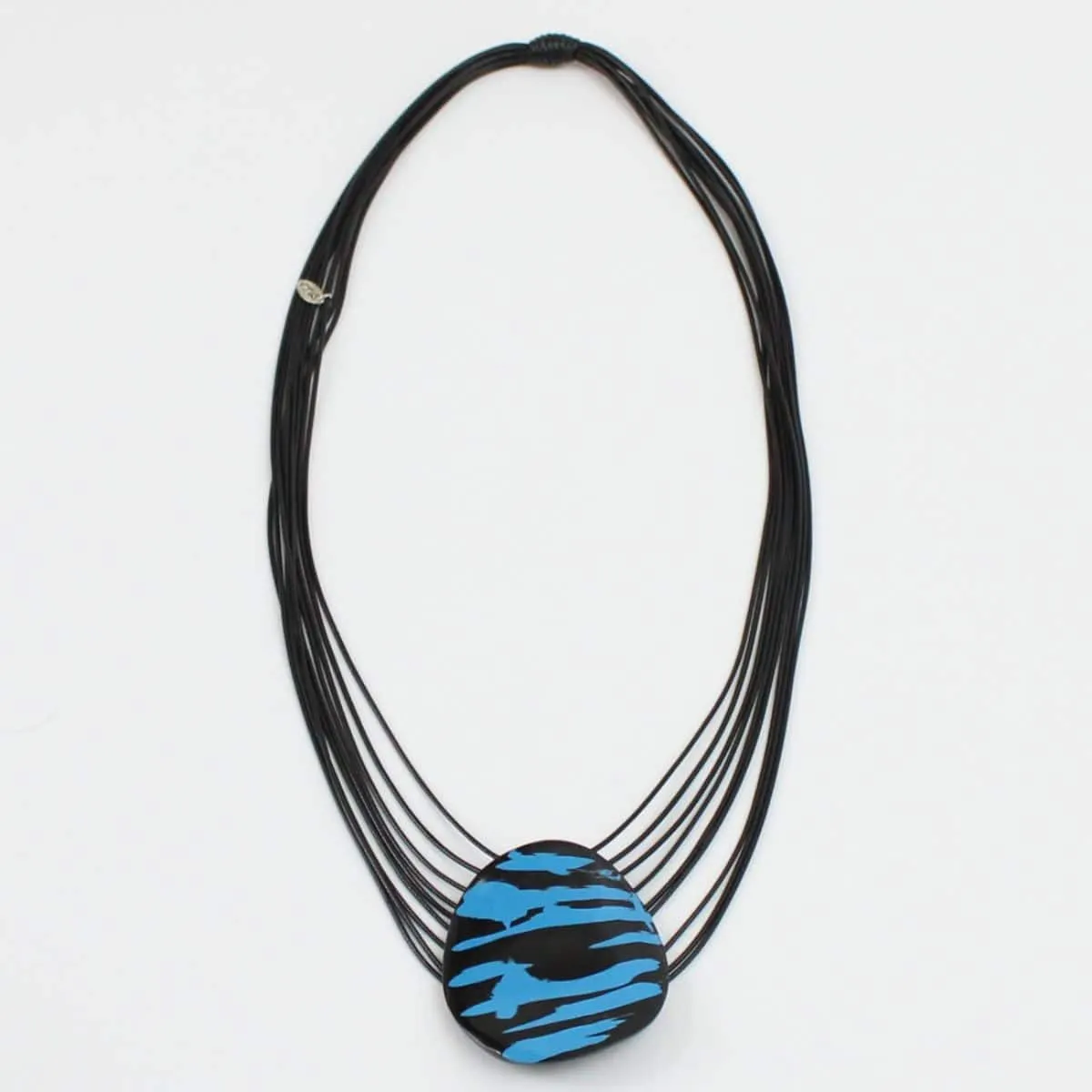 Sydney Pendant Necklace Blue