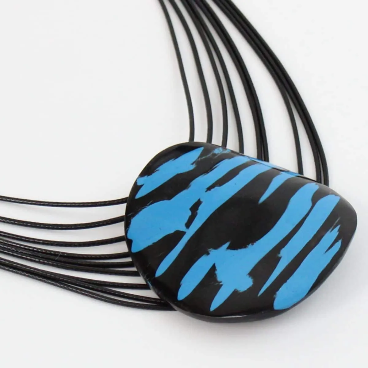 Sydney Pendant Necklace Blue