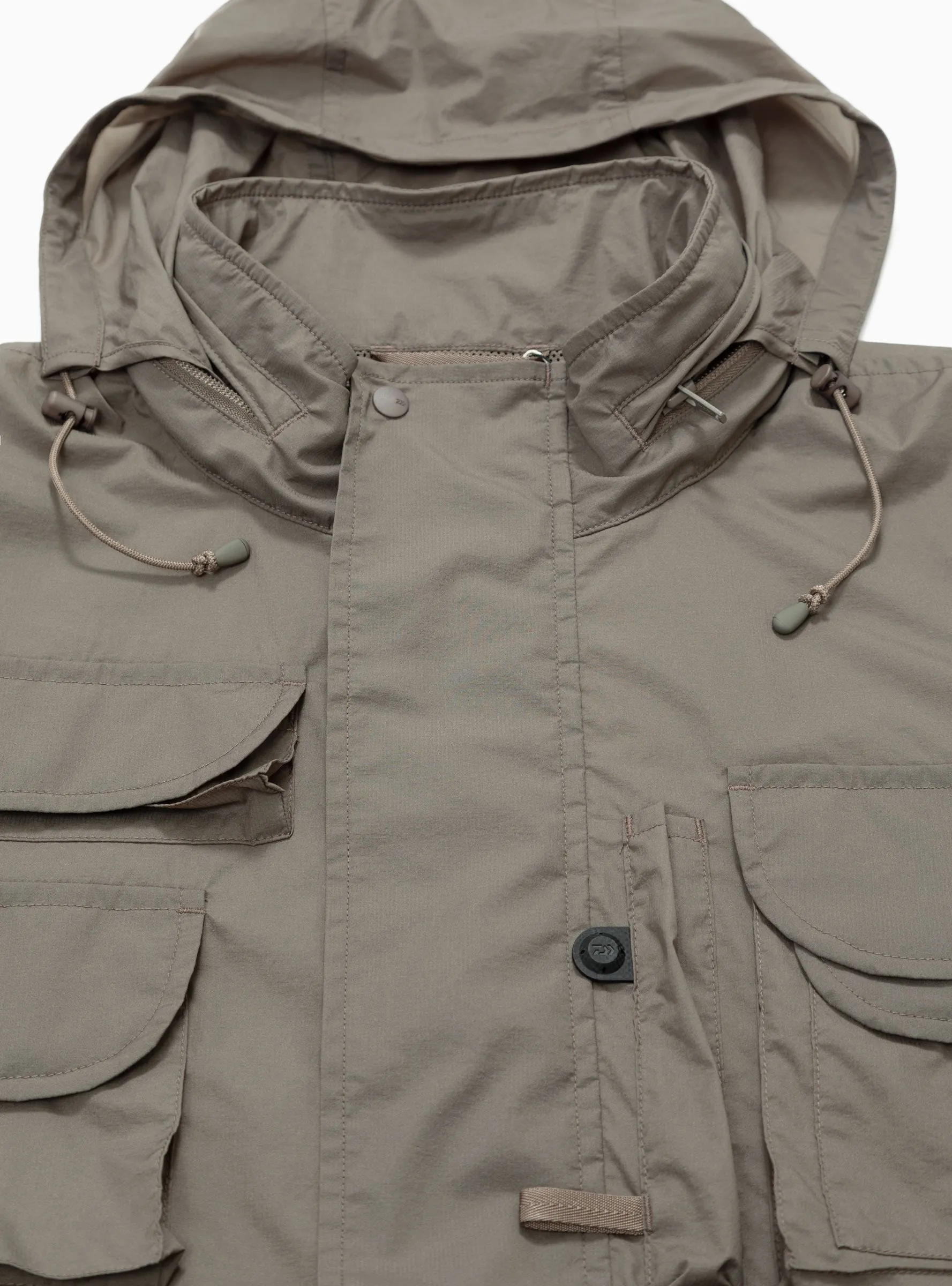 Tech 2 Way Perfect Fishing Jacket Mocha Brown