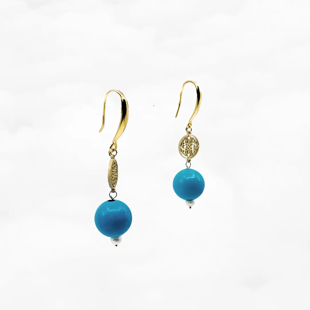 The Nine Turquoise Earrings