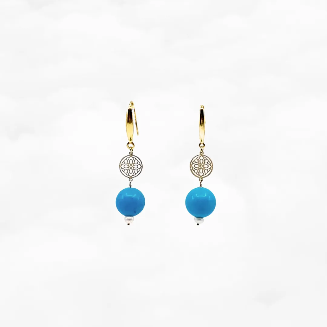 The Nine Turquoise Earrings