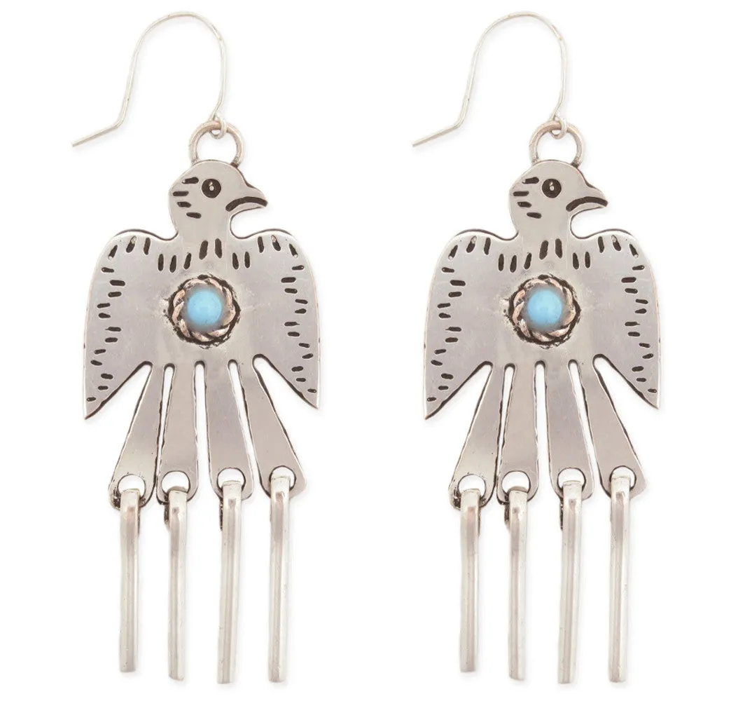 Thunderbird Fringe Earrings