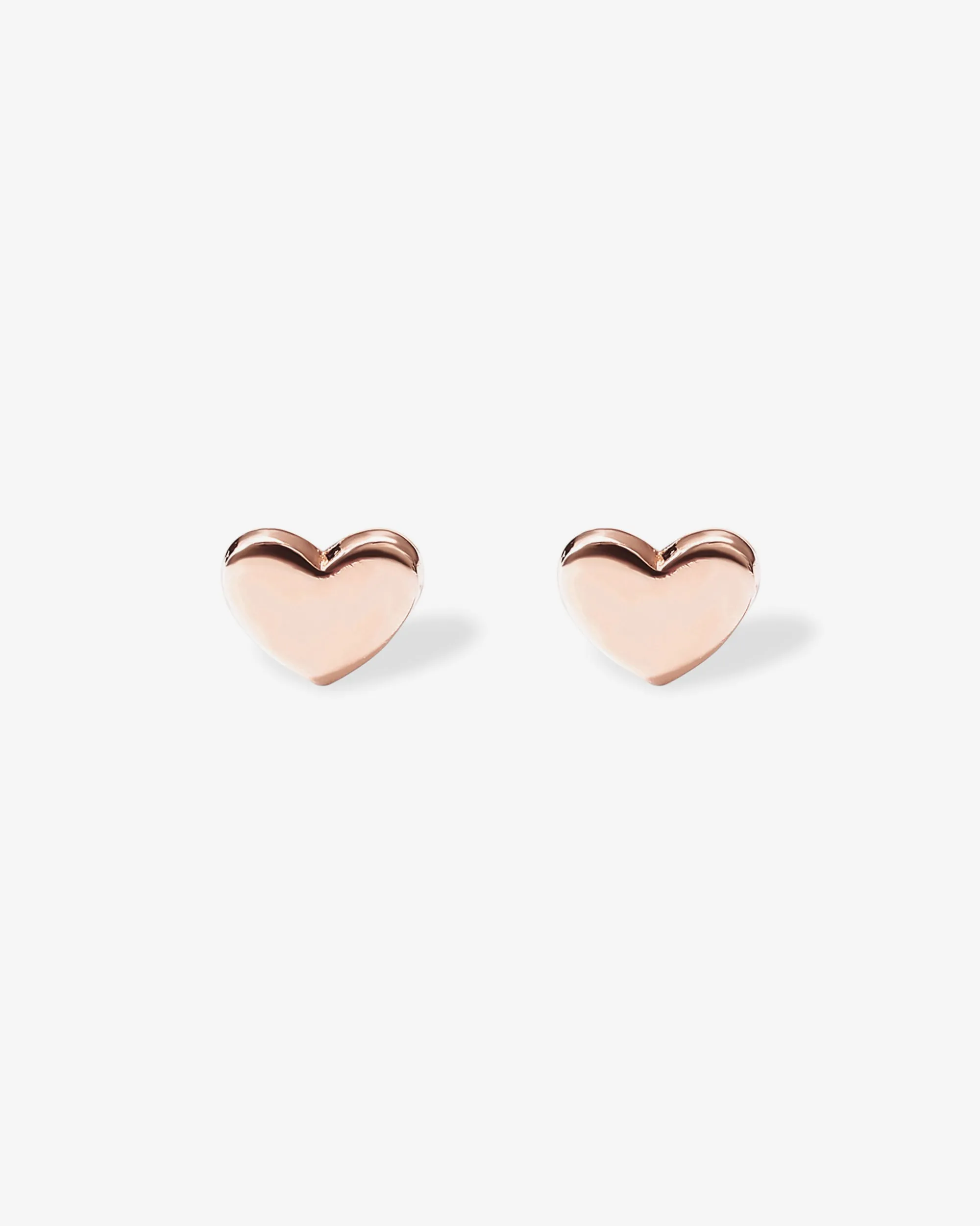 Tiny Heart Screw Back Studs