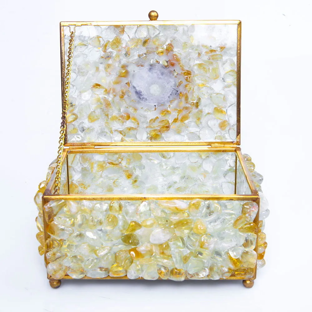 Wealth Protection - Citrine Storage Box（Customization）