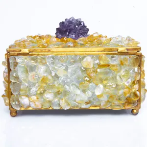 Wealth Protection - Citrine Storage Box（Customization）