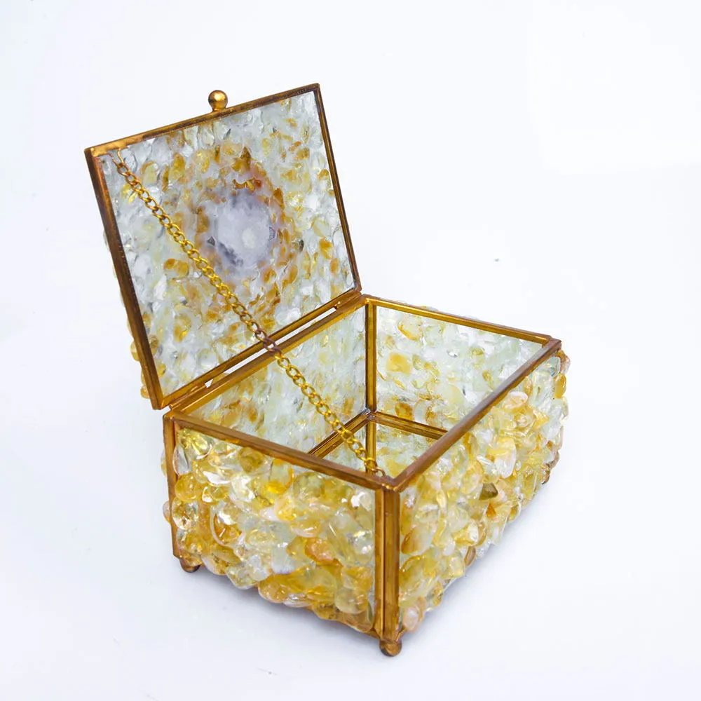 Wealth Protection - Citrine Storage Box（Customization）