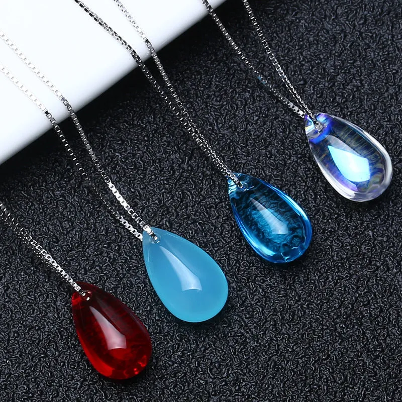 Women's Pendant S925 Sterling Silver Necklace for girls