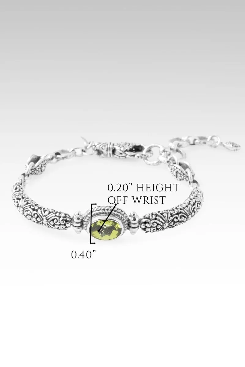 Wondrous Grace Bracelet™ in Peridot